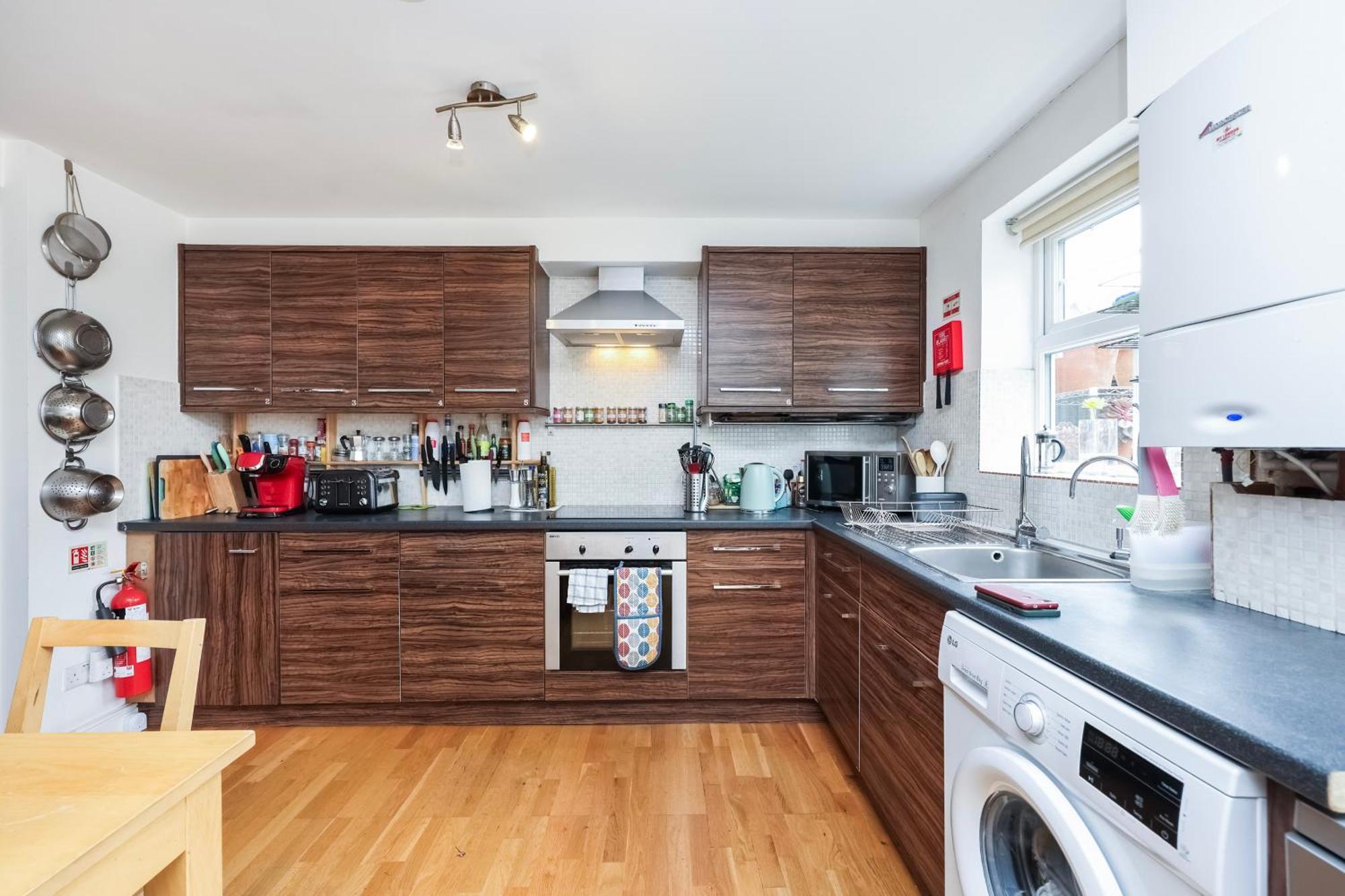 Vibrant Clapham Double Bedroom Londen Buitenkant foto